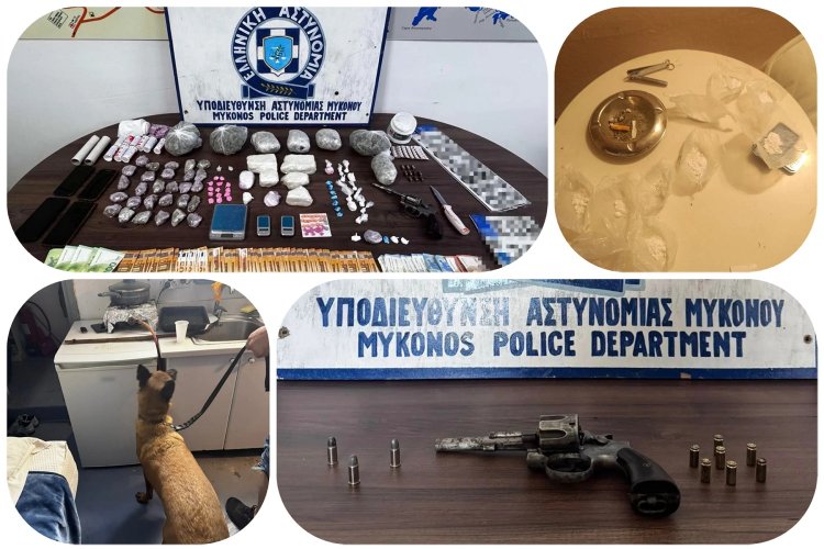 Mykonos arrest: Εξαρθρώθηκε εγκληματική οργάνωση τα μέλη της οποίας διακινούσαν μεγάλες ποσότητες ναρκωτικών ουσιών στην Μύκονο [Video]