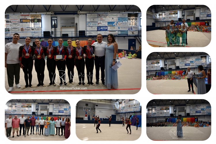 Xpήστos Bεpώvηs για Αισθητική Γυμναστική της Α.Ε.Μ: “Yπόδειγμα δουλειάς, αγάπης και αφοσίωσης” - Ο αθλητισμός στο νησί μας έχει Παρόν, θα έχει και Μέλλον! [Εικόνες & Videos]