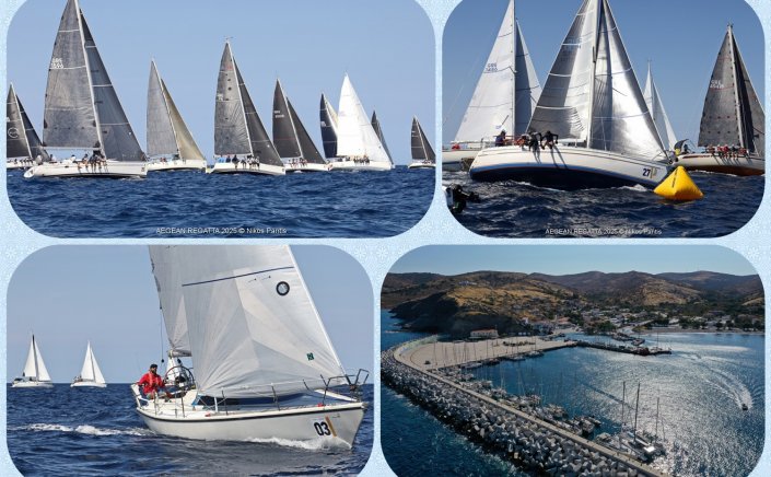 Aegean Regatta 2025: Η Αegean Regatta έφτασε στο Πλωμάρι - Τα αποτελέσματα της 2ης ιστιοδρομίας