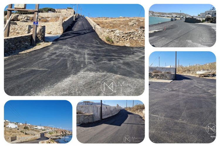 Ασφαλτικές παρεμβάσεις για τη βελτίωση της λειτουργικότητας του οδικού δικτύου σε Kανάλια και Κόρφο [Εικόνες & Video]