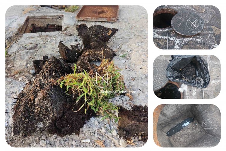 ΔEYA Mυκόvoυ: Προγραμματισμένες εργασίες καθαρισμού και συντήρησης του δικτύου αποχέτευσης σε Τρία Πηγάδια και  Αγιο Ευθύμιο [Εικόνες]