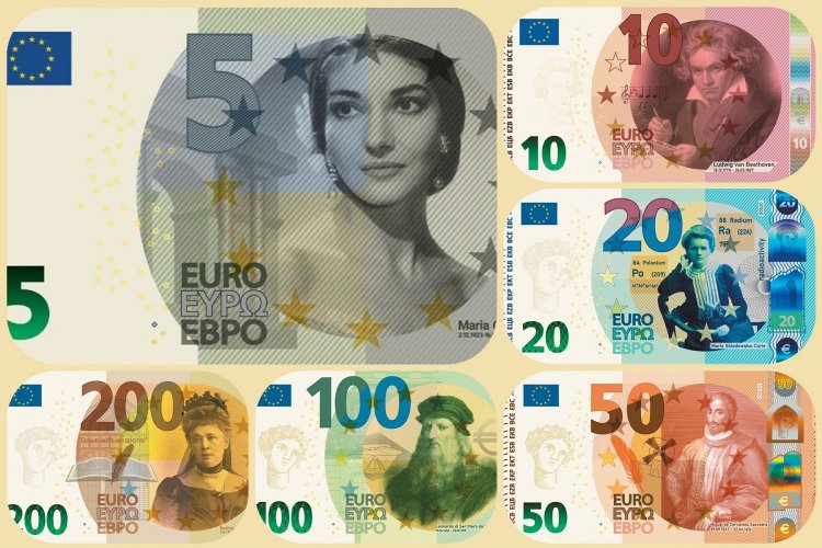 New euro banknotes: Νέα χαρτονομίσματα ευρώ!!  Οριστικό τέλος για το 500ευρο - Έντονο το Ελληνικό άρωμα!!