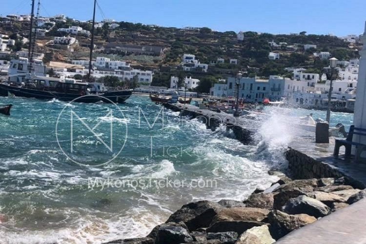 Marine Forecast: Ισχυρό μελτέμι στις Κυκλάδες!! Αναγγελία Βορείων-Βορειοανατολικών Θυελλωδών Ανέμων έως 9 bf