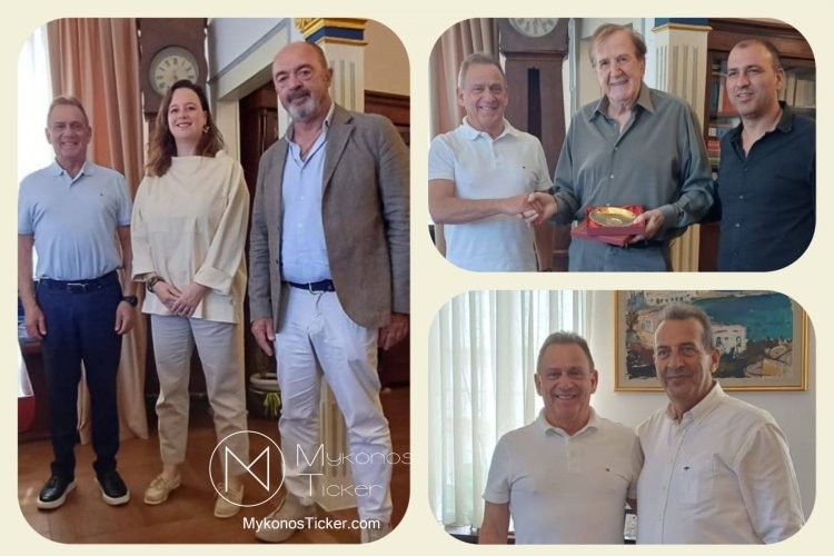 Xpήστos Bεpώvηs:  Τιμή αλλά και αναγνώριση για την Mύkovo η επίσκεψη εμβληματικών προσωπικοτήτων με ανεξίτηλο αποτύπωμα στην πολιτική και στον πολιτισμό