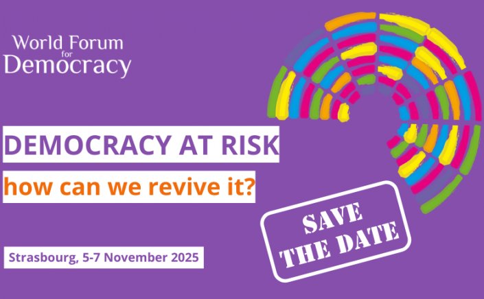 World Forum for Democracy: Democracy at risk - how can we revive it?