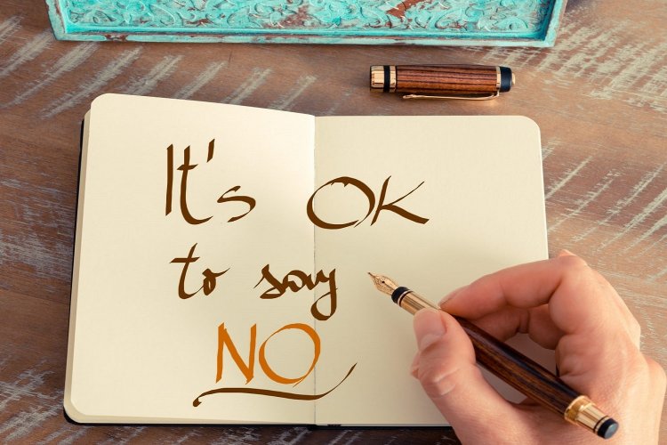 How to learn to say “no”: Πώς θα μάθετε να λέτε «όχι»