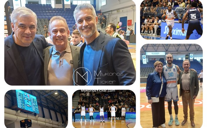 Xpήστos Bεpώvηs για την 3η νίκη της Mykonos BC: Η προσπάθεια όλων αποδίδει, συνεχίζουμε με την ίδια αποφασιστικότητα