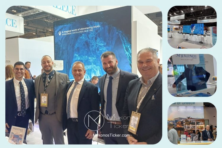 WTM 2025 - Xpήστos Bεpώvηs: Η Μύκονος στην World Travel Market, στο κέντρο της παγκόσμιας τουριστικής σκηνής, δυναμική και εξωστρεφής! [Video]