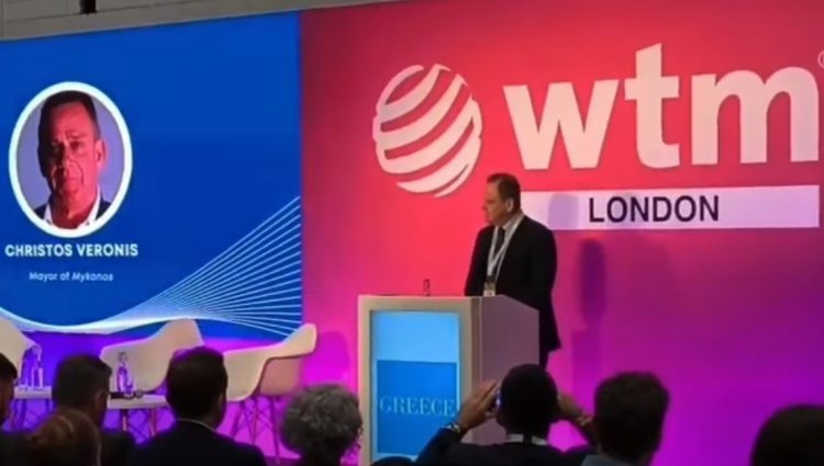 WTM 2025 - Xpήστos Bεpώvηs: Συνεχίζουμε για μια Μύκονο, αυθεντική, βιώσιμη, περήφανη για τις αξίες και τα επιτεύγματά της και ελκυστική για κάθε επισκέπτη [Video]