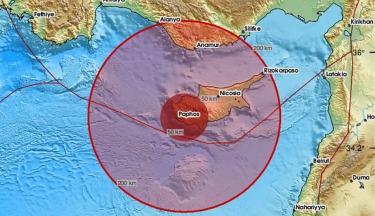 Earthquake rattles Cyprus: Σεισμός 5,2 Ρίχτερ ταρακούνησε την Κύπρο - Στους δρόμους οι πολίτες