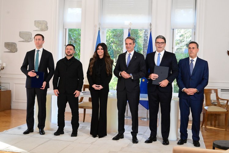 PM Mitsotakis meets Zelensky: Συμφωνία Μητσοτάκη και Ζελένσκι για το αμερικανικό LNG - Τι προβλέπει το deal