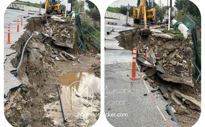 Μύκονος: Άμεσα αντανακλαστικά και αποτελεσματική παρέμβαση της Δ.Ε.Υ.Α.Μ. -  Αποκαταστάθηκε πλήρως η βλάβη στον κεντρικό αγωγό στον Αγιο Στέφανο