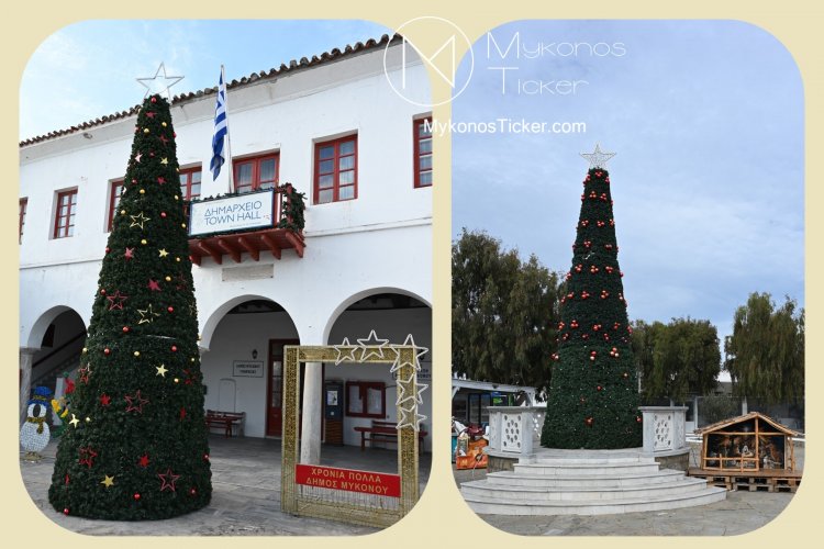 Ο Δήμαρχος Χρήστος Βερώνης σας προσκαλεί σ έναν παραμυθένιο Δεκέμβριο γεμάτο Χριστουγεννιάτικες στιγμές με Φως, Μαγεία και Μελωδίες σε όλο το νησί!