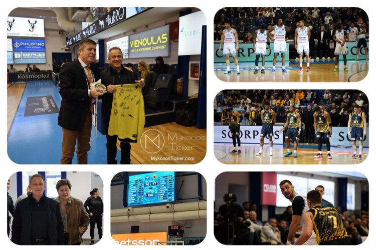 Χρήστος Βερώνης: «Πολιτικό Παράσημο» η βράβευση από την ιστορική ΑΕΚ για την προσφορά του στη Μύκονο