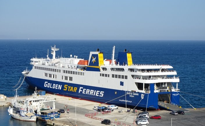 Ferry Routes: Στην Μύκονο θα παραμείνει δεμένο αύριο το Andros Queen!! Ακυρώσεις για το Σάββατο 3/1, λόγω των θυελλωδών ανέμων!!