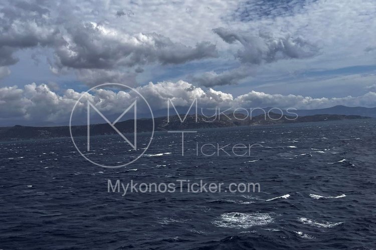 Marine Forecast: Ισχυρή Θύελλα της τάξης των 10 bf στο Αιγαίο!! Διαρκής Ετοιμότητα από το Λιμεναρχείο Μυκόνου!!