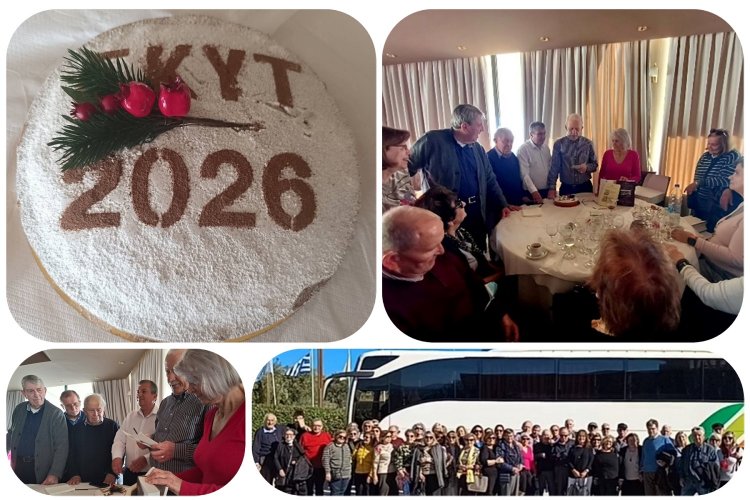 Cycladic Press Association: Η Ένωση Κυκλαδικού Τύπου οργάνωσε με επιτυχία την κοπή της βασιλόπιτάς της στις Μυκήνες