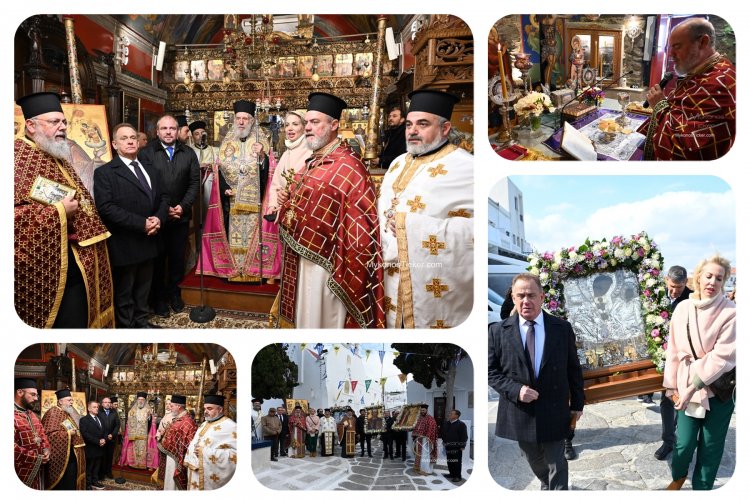 Sunday of Orthodoxy: Παρέστη συμπροσευχόμενος ο Δήμαρχος Μυκόνου Χρήστος Βερώνης την Κυριακή της Ορθοδοξίας στη Μεγάλη Παναγιά [ Εικόνες & Vids]